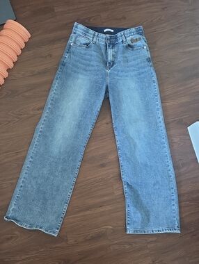 Super Comfy Chic Stretch Straight Leg Jeans, High Rise